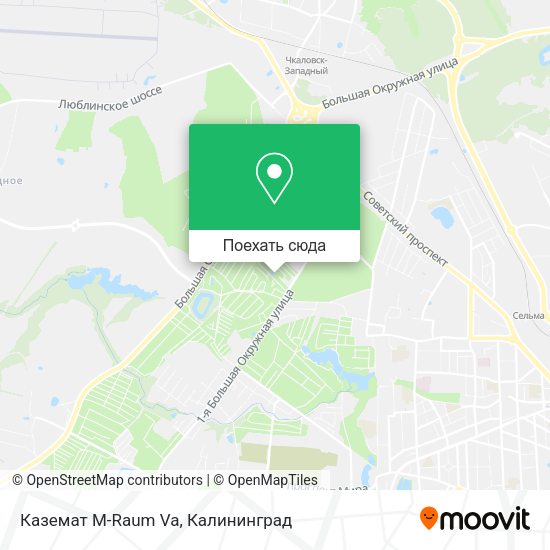 Карта Каземат M-Raum Va