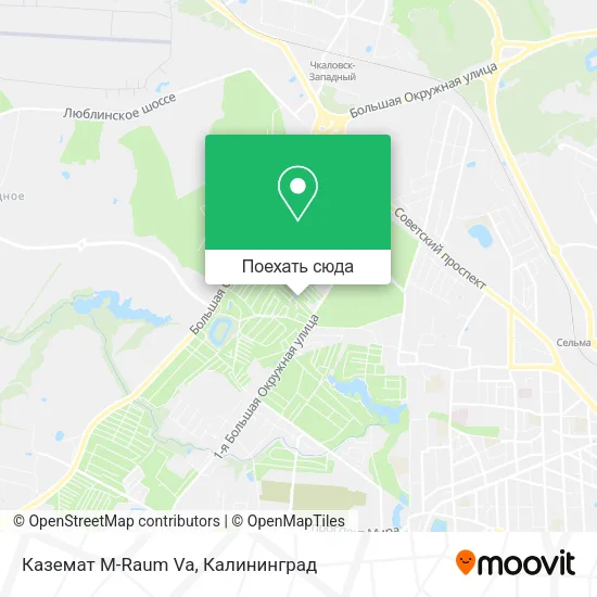 Карта Каземат M-Raum Va