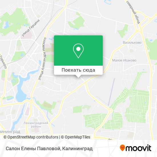 Карта Салон Елены Павловой