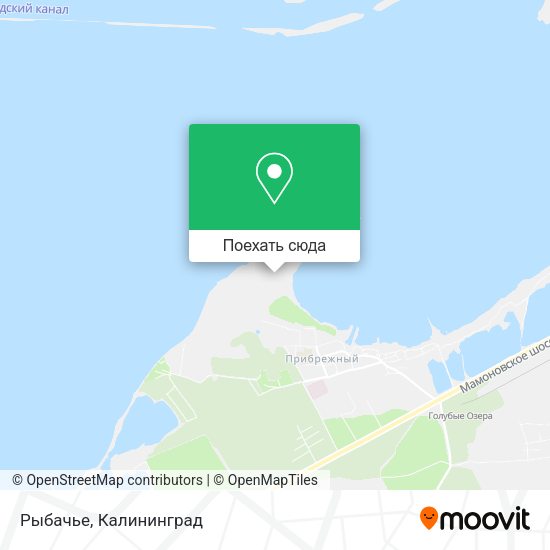 Карта Рыбачье