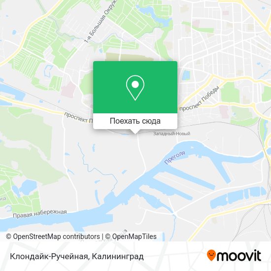 Карта Клондайк-Ручейная