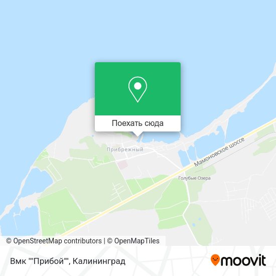 Карта Вмк ""Прибой""