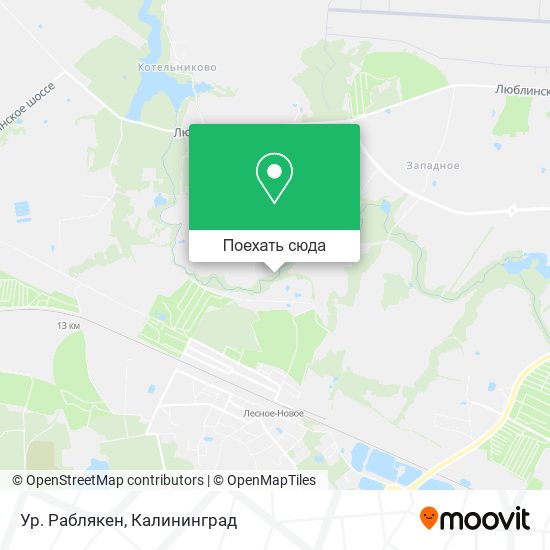 Карта Ур. Раблякен