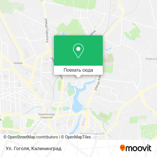 Карта Ул. Гоголя