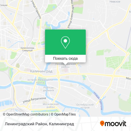 Карта Ленинградский Район