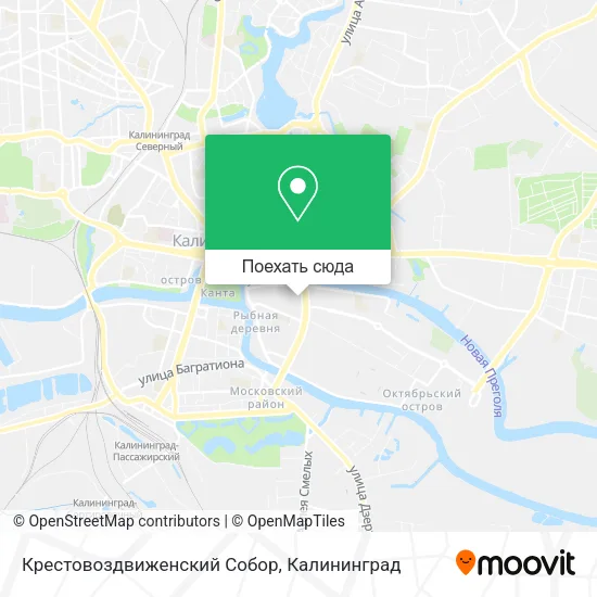 Карта Крестовоздвиженский Собор