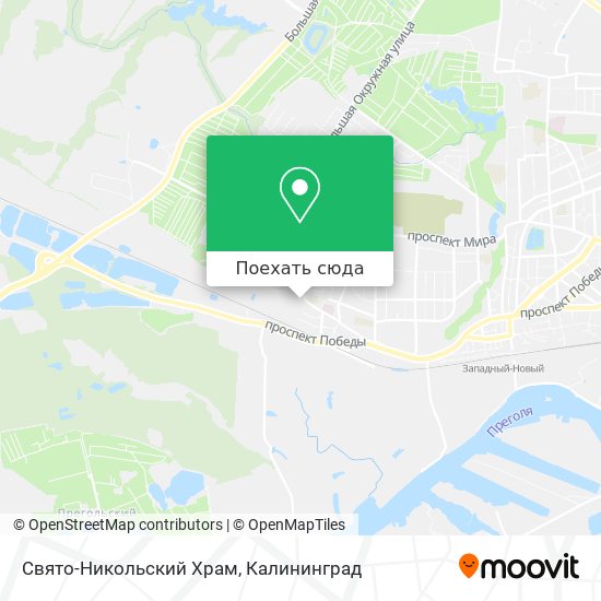 Карта Свято-Никольский Храм