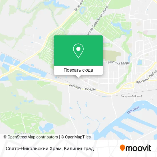 Карта Свято-Никольский Храм