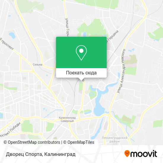Карта Дворец Спорта