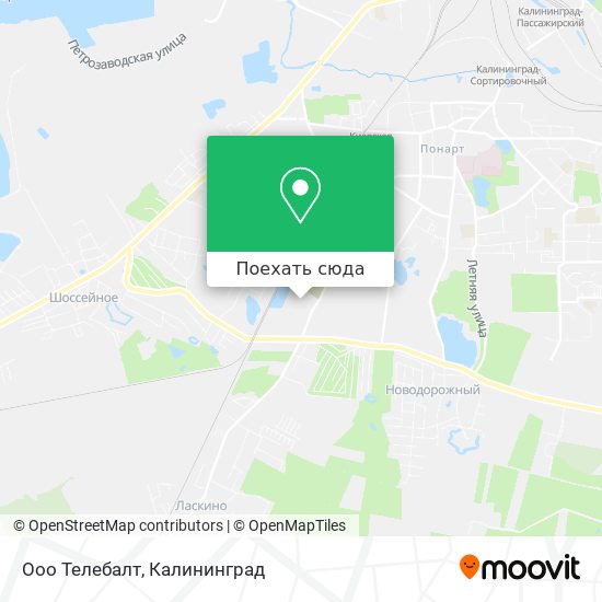 Карта Ооо Телебалт