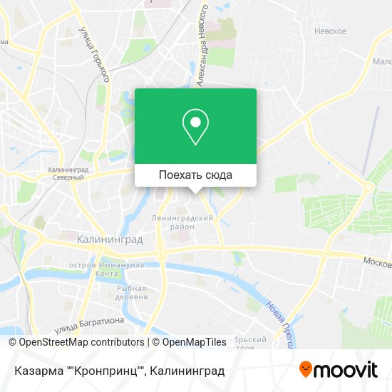 Карта Казарма ""Кронпринц""