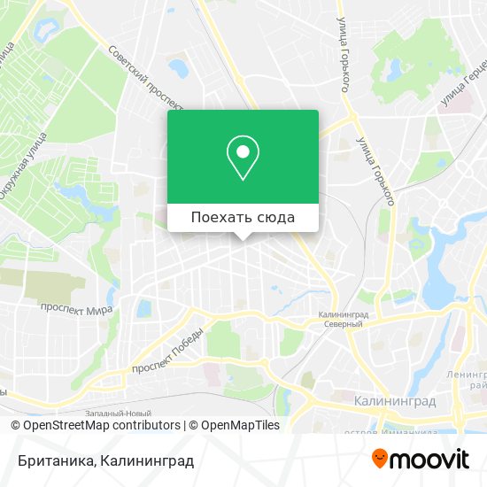 Карта Британика