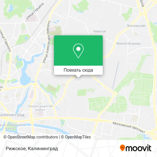 Карта Рижское