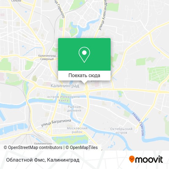 Карта Областной Фмс