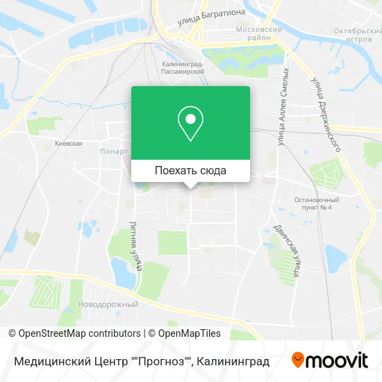 Карта Медицинский Центр ""Прогноз""