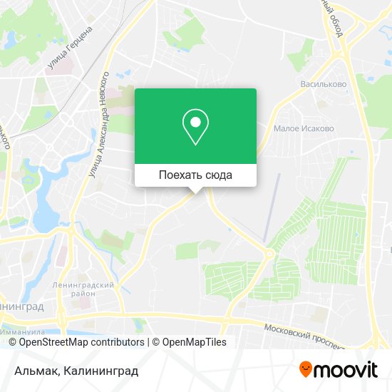 Карта Альмак