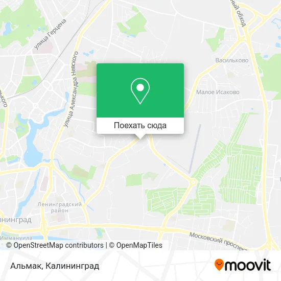Карта Альмак