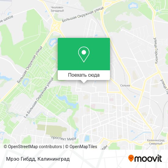 Карта Мрэо Гибдд