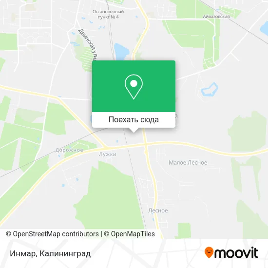 Карта Инмар