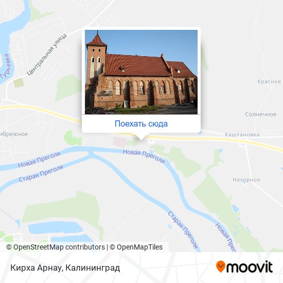 Карта Кирха Арнау