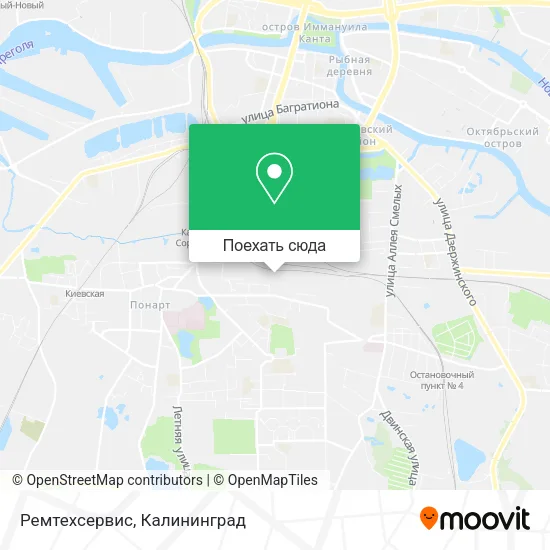 Карта Ремтехсервис