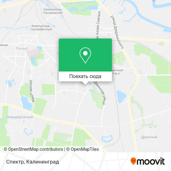 Карта Спектр