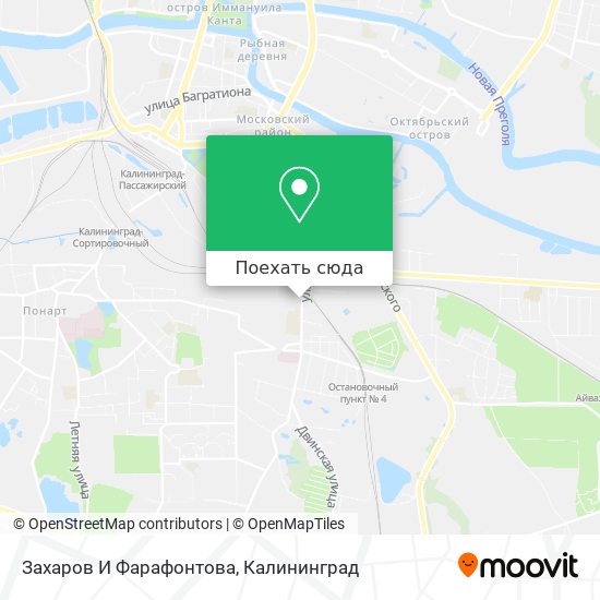Карта Захаров И Фарафонтова