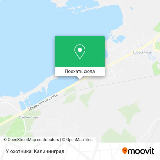 Карта У охотника