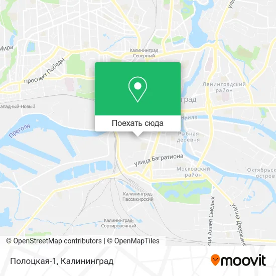 Карта Полоцкая-1