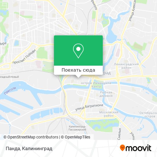 Карта Панда