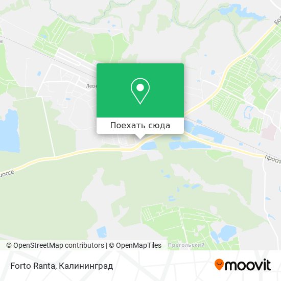 Карта Forto Ranta