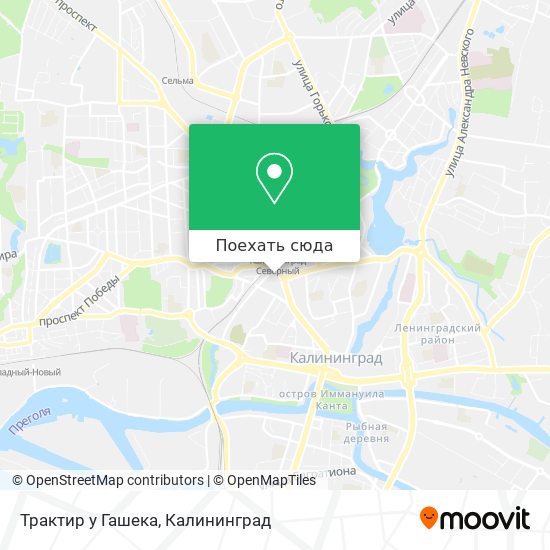 Карта Трактир у Гашека
