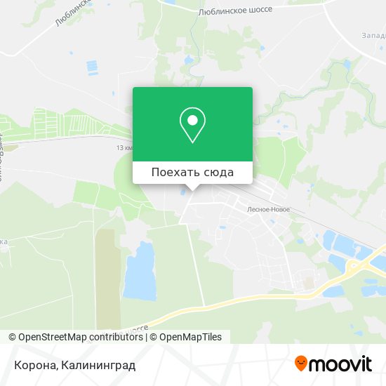Карта Корона