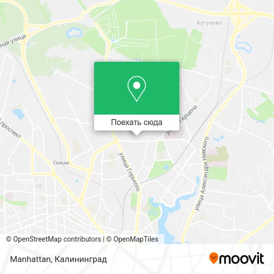 Карта Manhattan