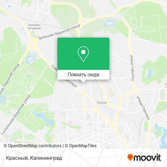 Карта Красный