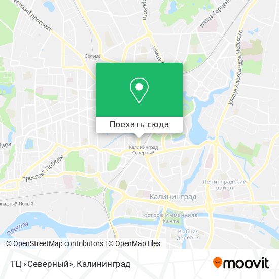 Карта ТЦ «Северный»