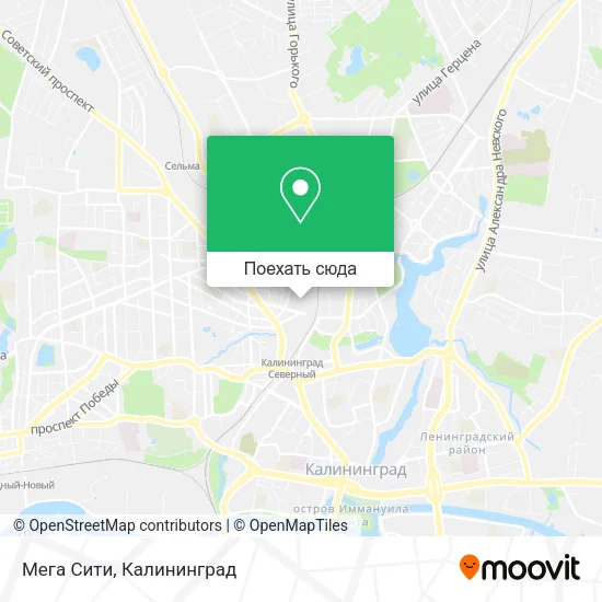 Карта Мега Сити