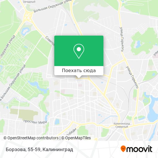 Карта Борзова, 55-59