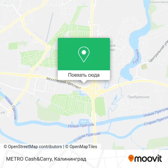 Карта METRO Cash&Carry