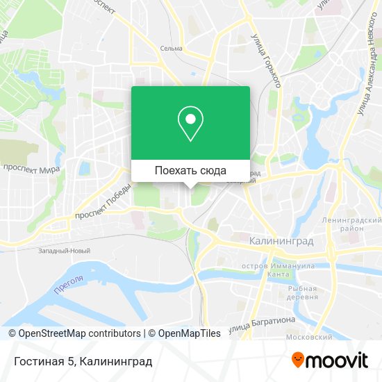 Карта Гостиная 5