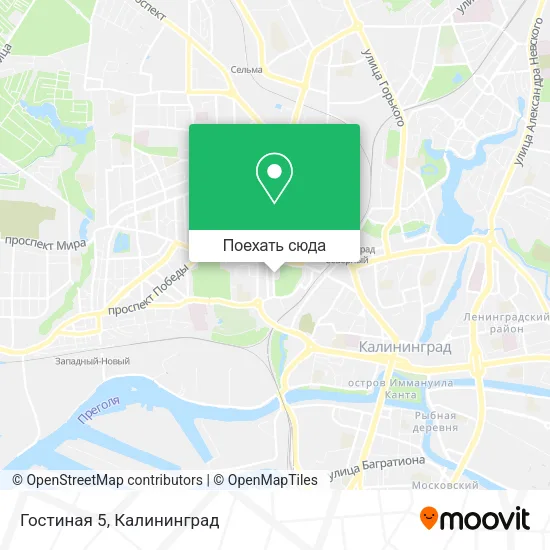 Карта Гостиная 5