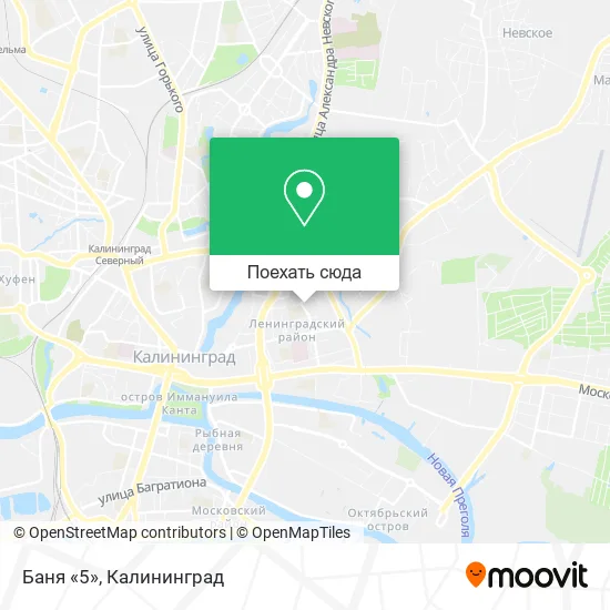 Карта Баня «5»
