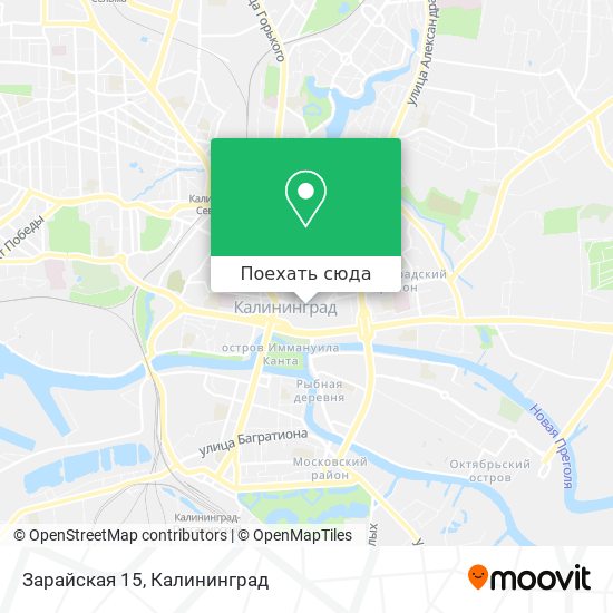 Карта Зарайская 15