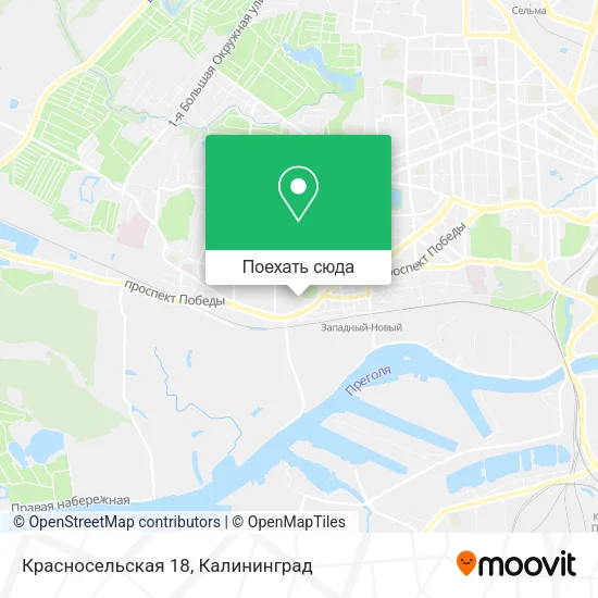 Карта Красносельская 18