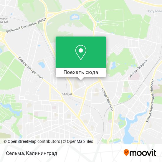 Карта Сельма