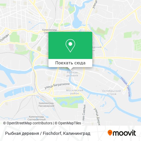 Карта Рыбная деревня / Fischdorf