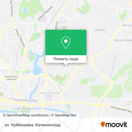 Карта ул. Куйбышева