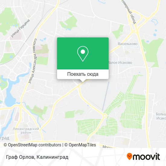 Карта Граф Орлов
