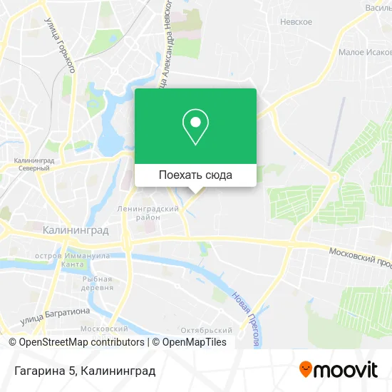Карта Гагарина 5