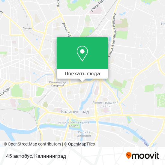 Карта 45 автобус